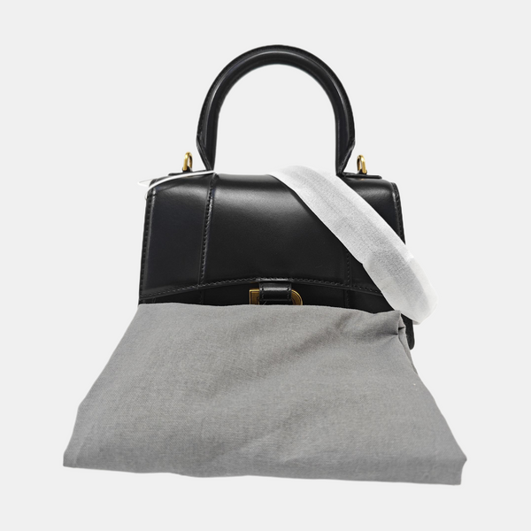 Hourglass XS Calfskin Black
