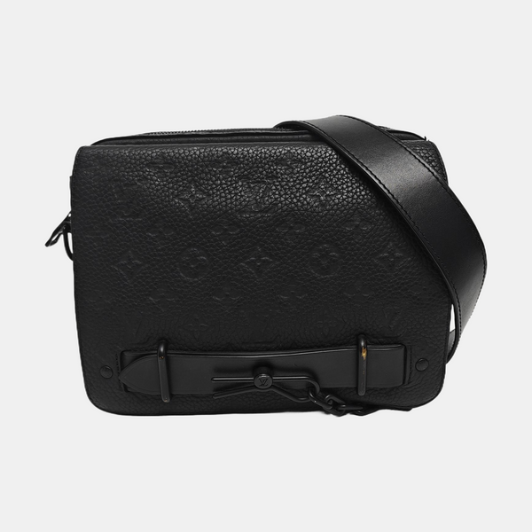 STEAMER Monogram Calfskin Black