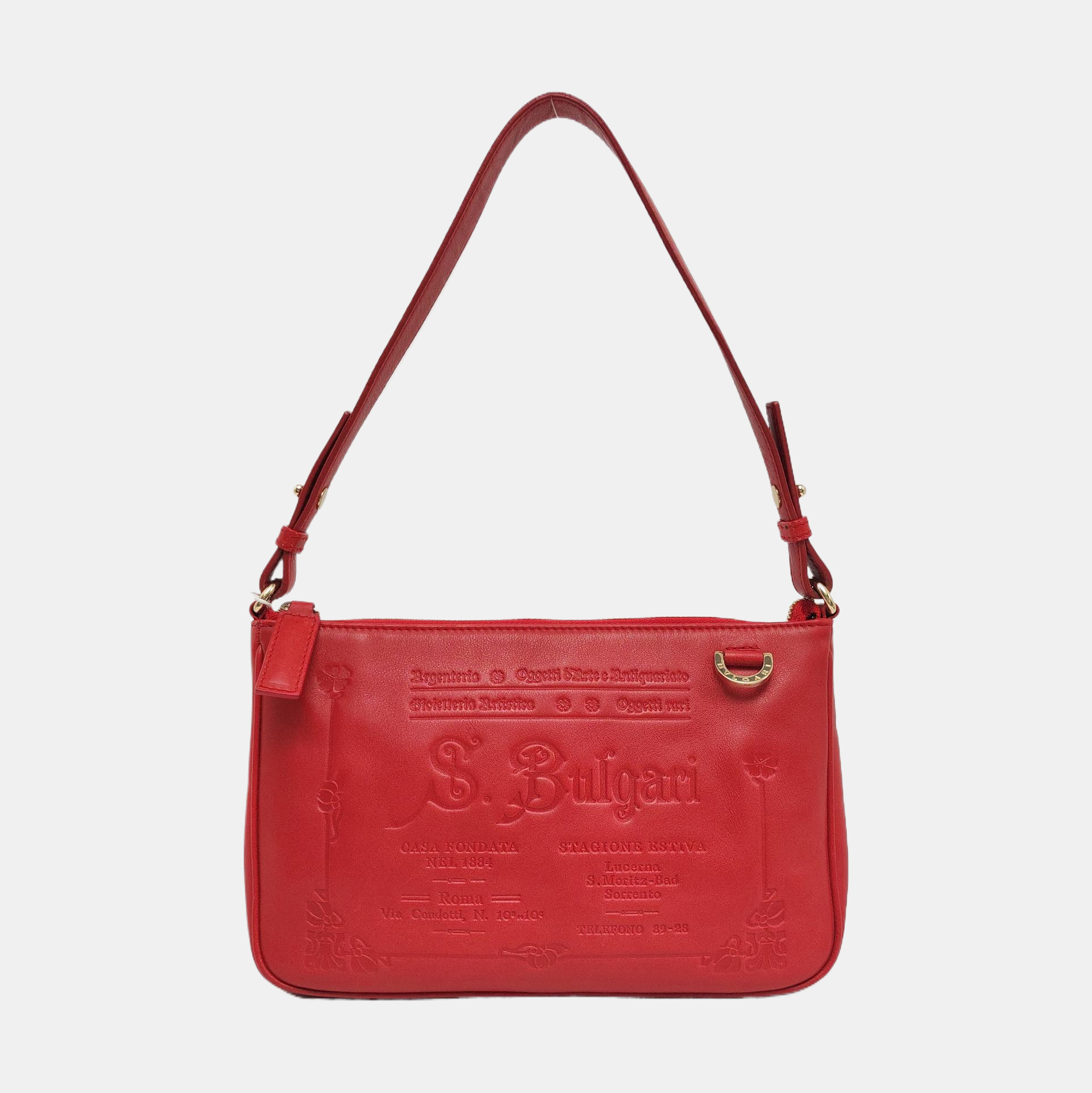 COLLEZIONE 1910 Calfskin Red