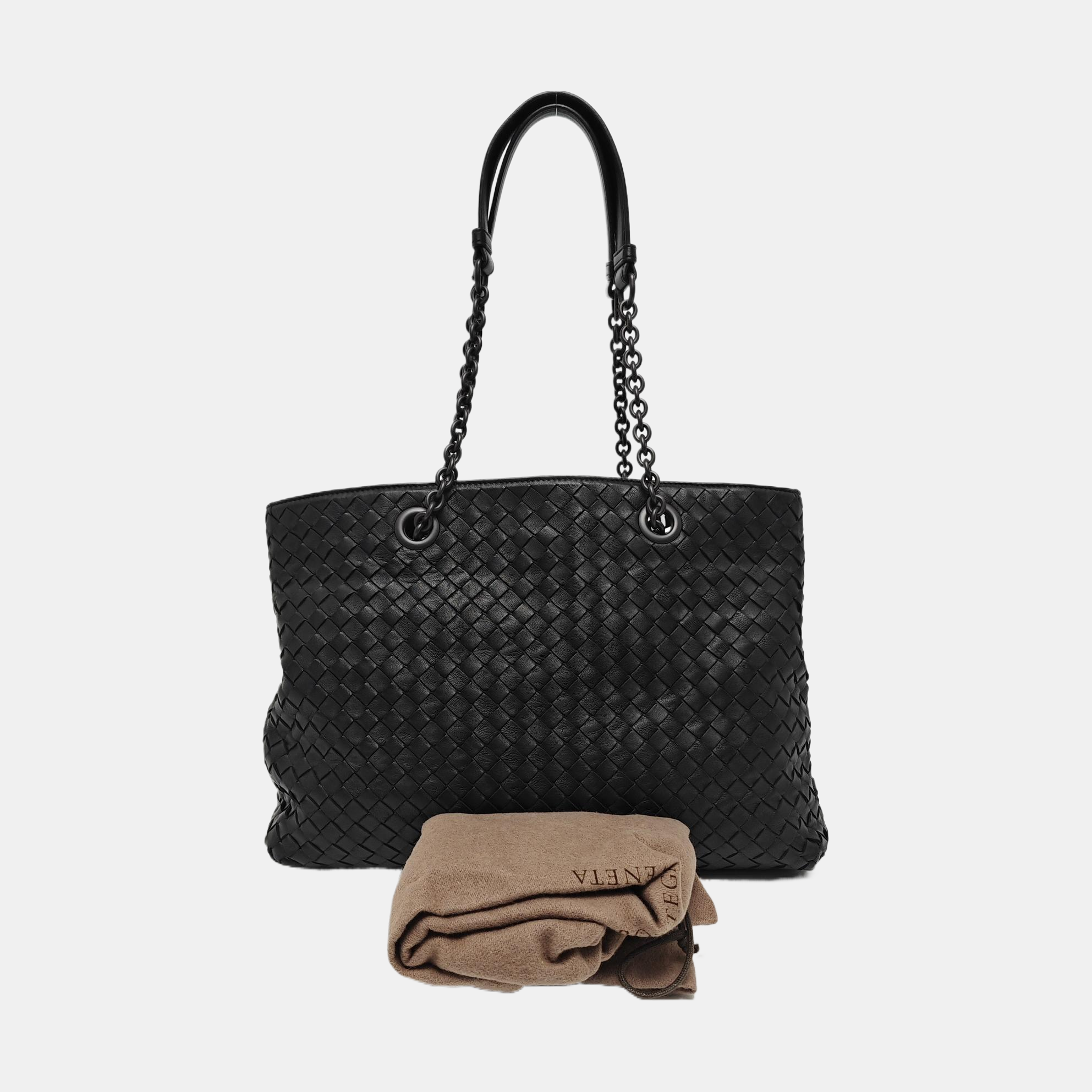 Tote Lambskin Black