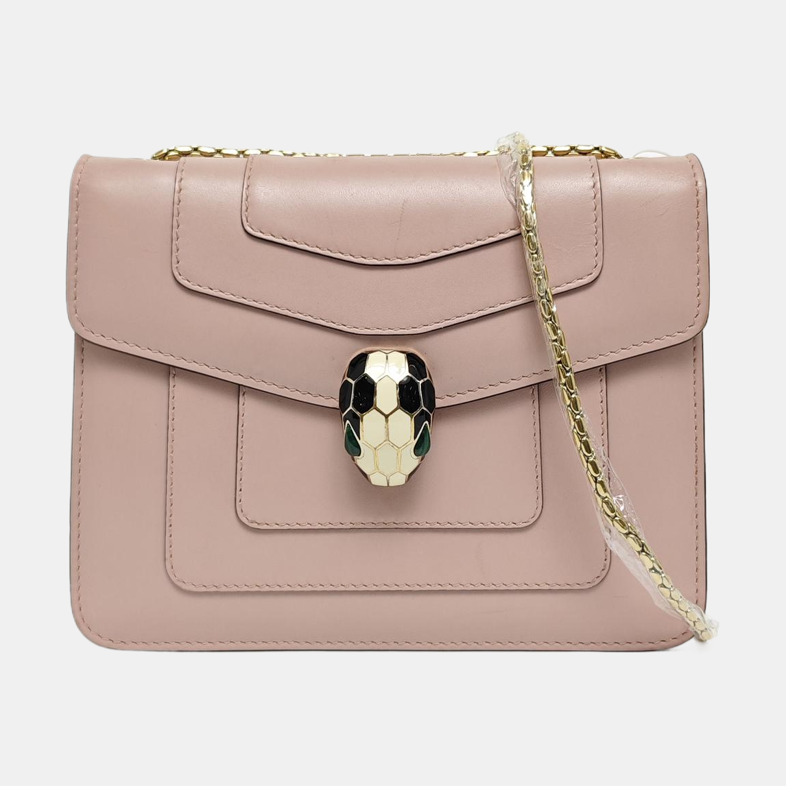 SERPENTI FOREVER Small Calfskin Pink