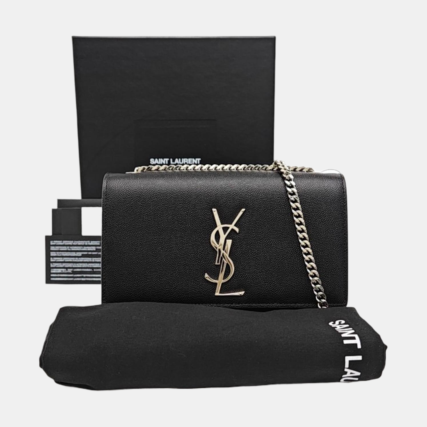 KATE Small Calfskin Black