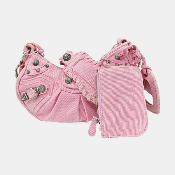 Le Cagole Mini Canvas Red