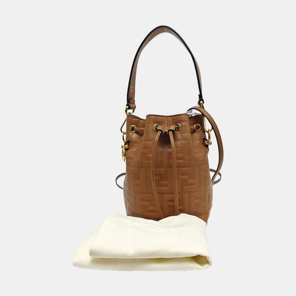 Mon Tresor Mini Calfskin Brown