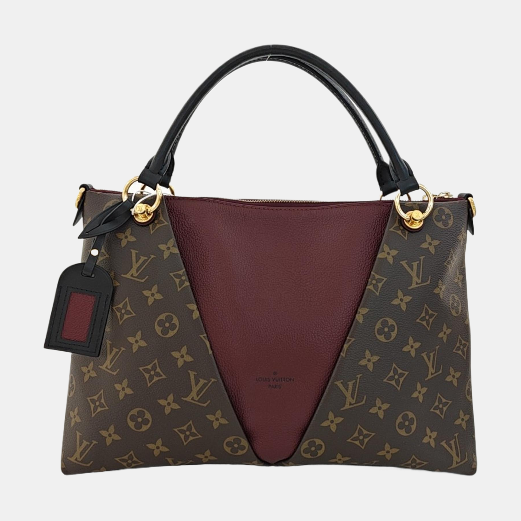 V TOTE MM Monogram Coated Canvas Multicolor