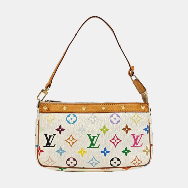 LV × TM ACCESSOIRES Monogram Coated Canvas White