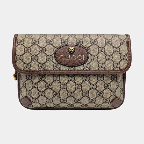 Neo Vintage Monogram Coated Canvas Beige