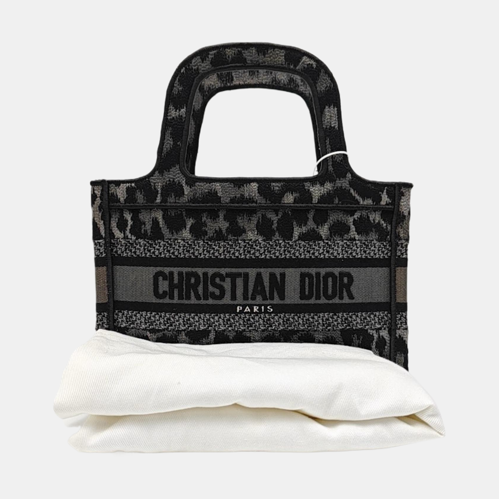 Book Tote Mini Canvas Gray