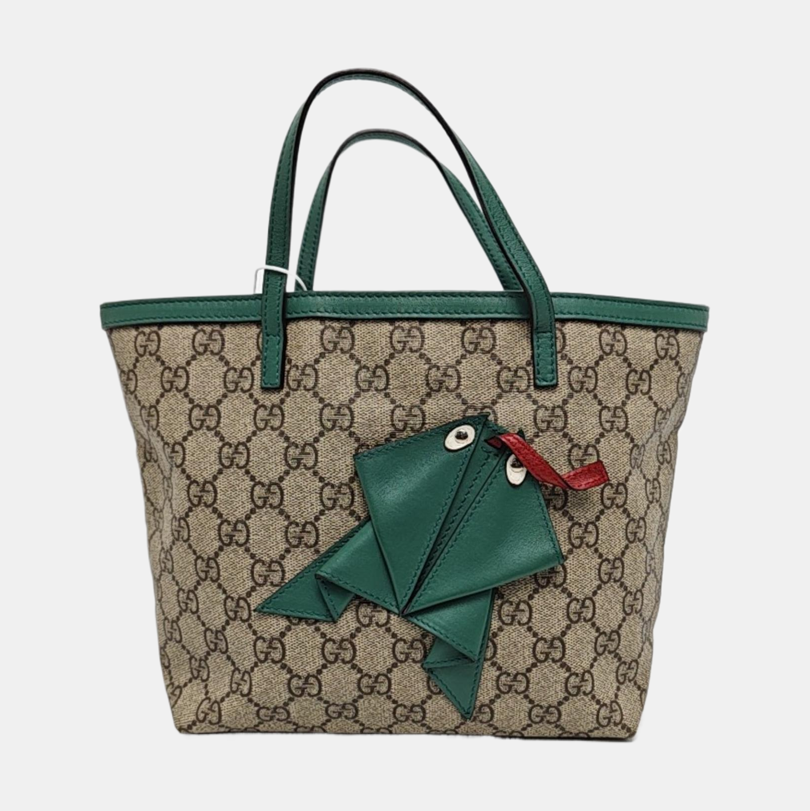 Children’s GG Bucket Monogram Coated Canvas Beige