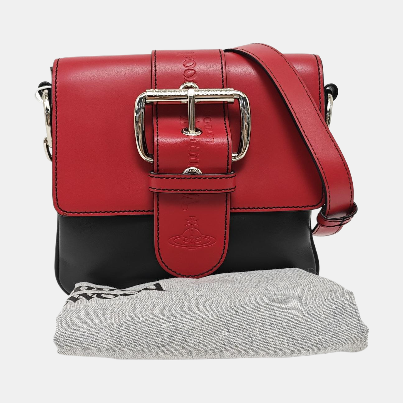 Calfskin Shoulder Bag Black