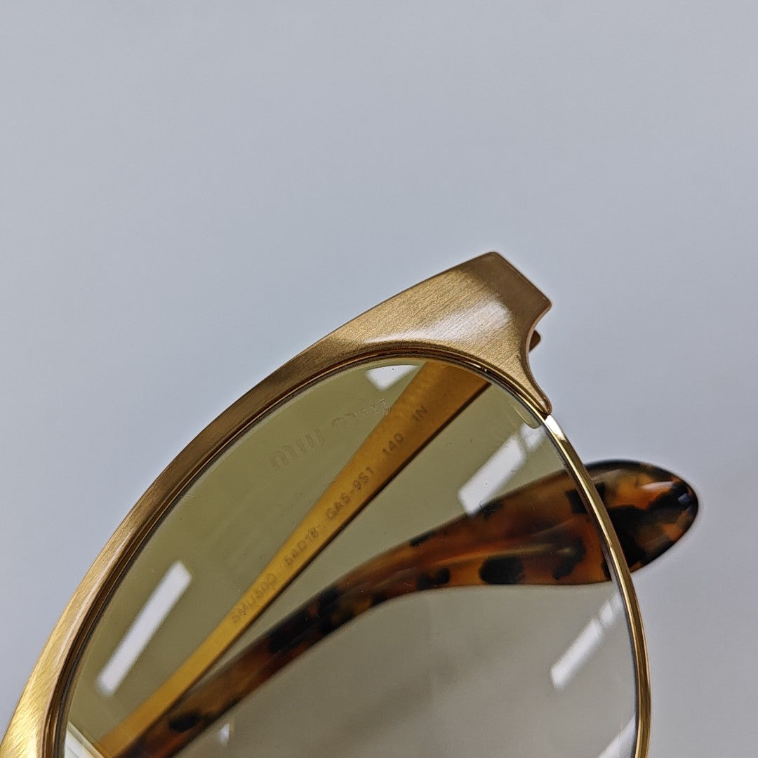 Metal Sunglasses Yellow
