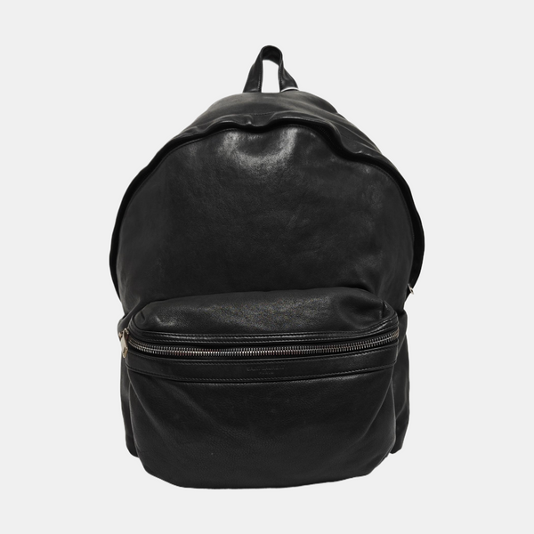 Calfskin Backpack Black