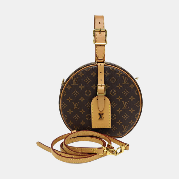 BOITE CHAPEAU PM Monogram Coated Canvas Brown