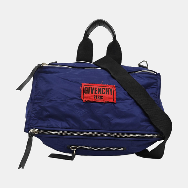Nylon Shoulder Bag Blue