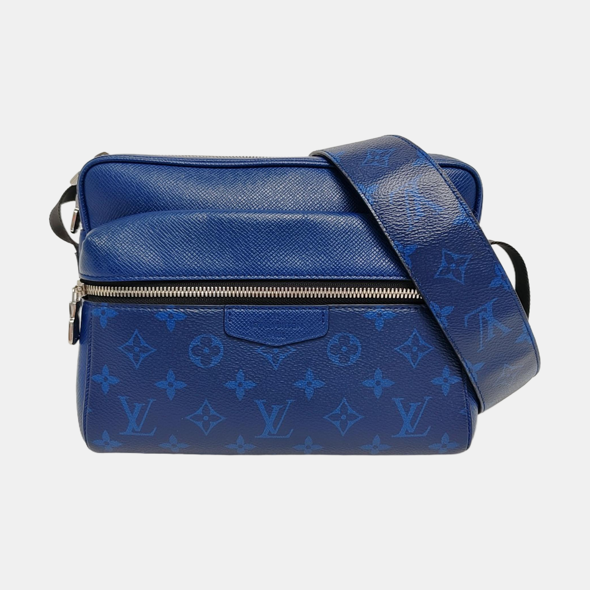 OUTDOOR PM Monogram Coated Canvas Blue