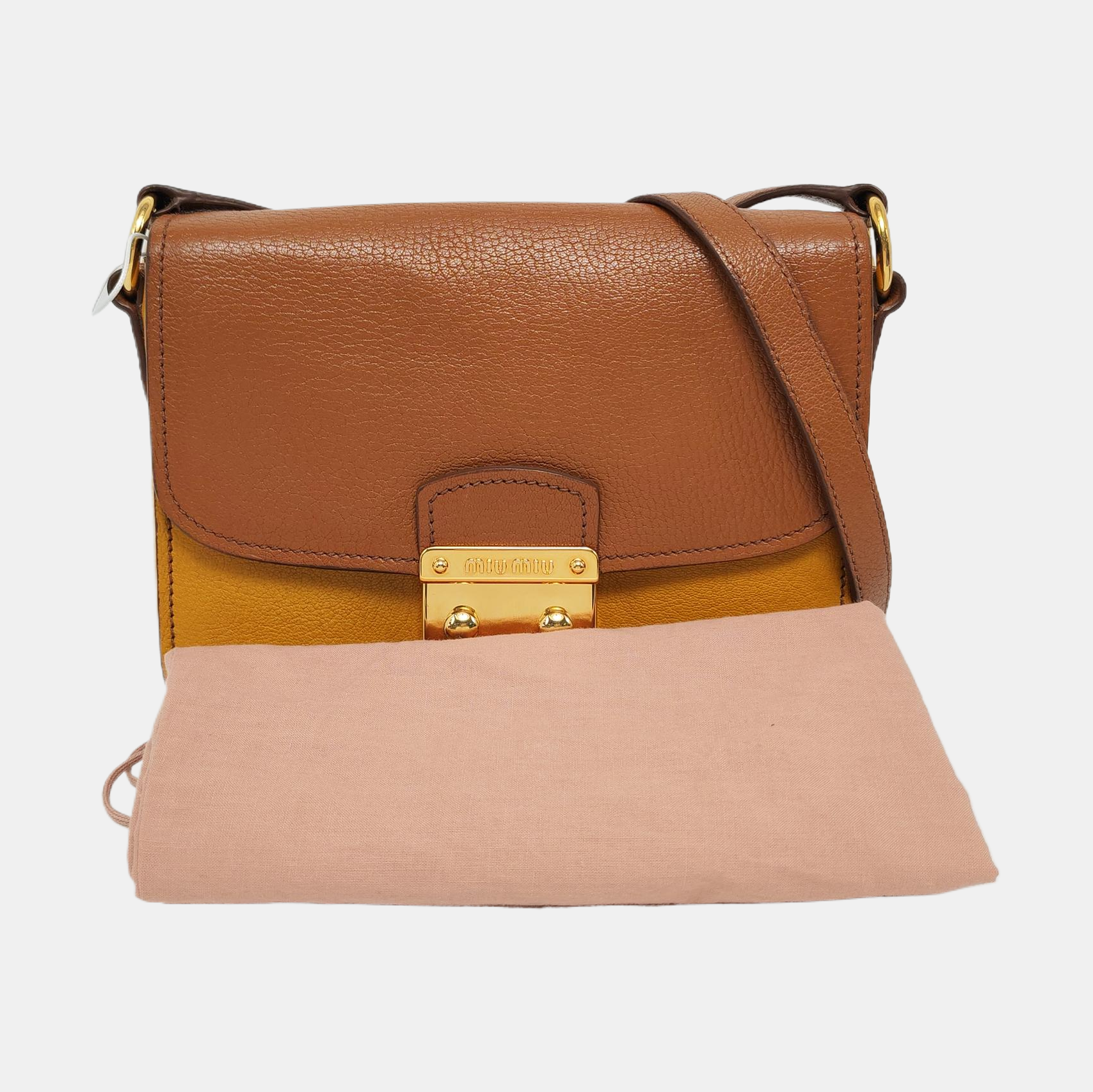 Calfskin Crossbody Bag Multicolor
