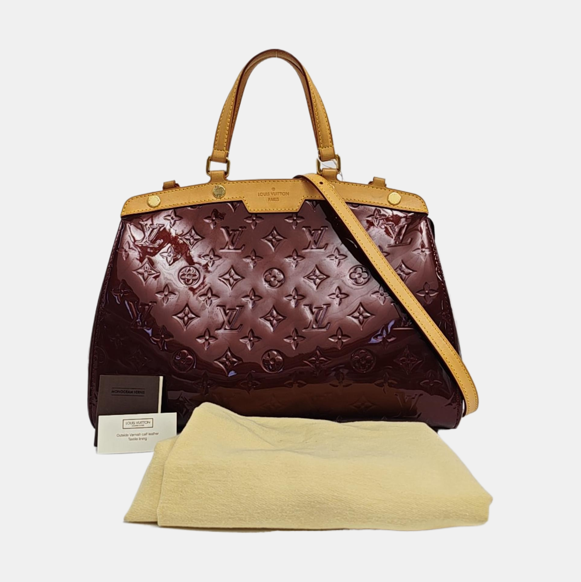 BREA MM Patent Leather Red