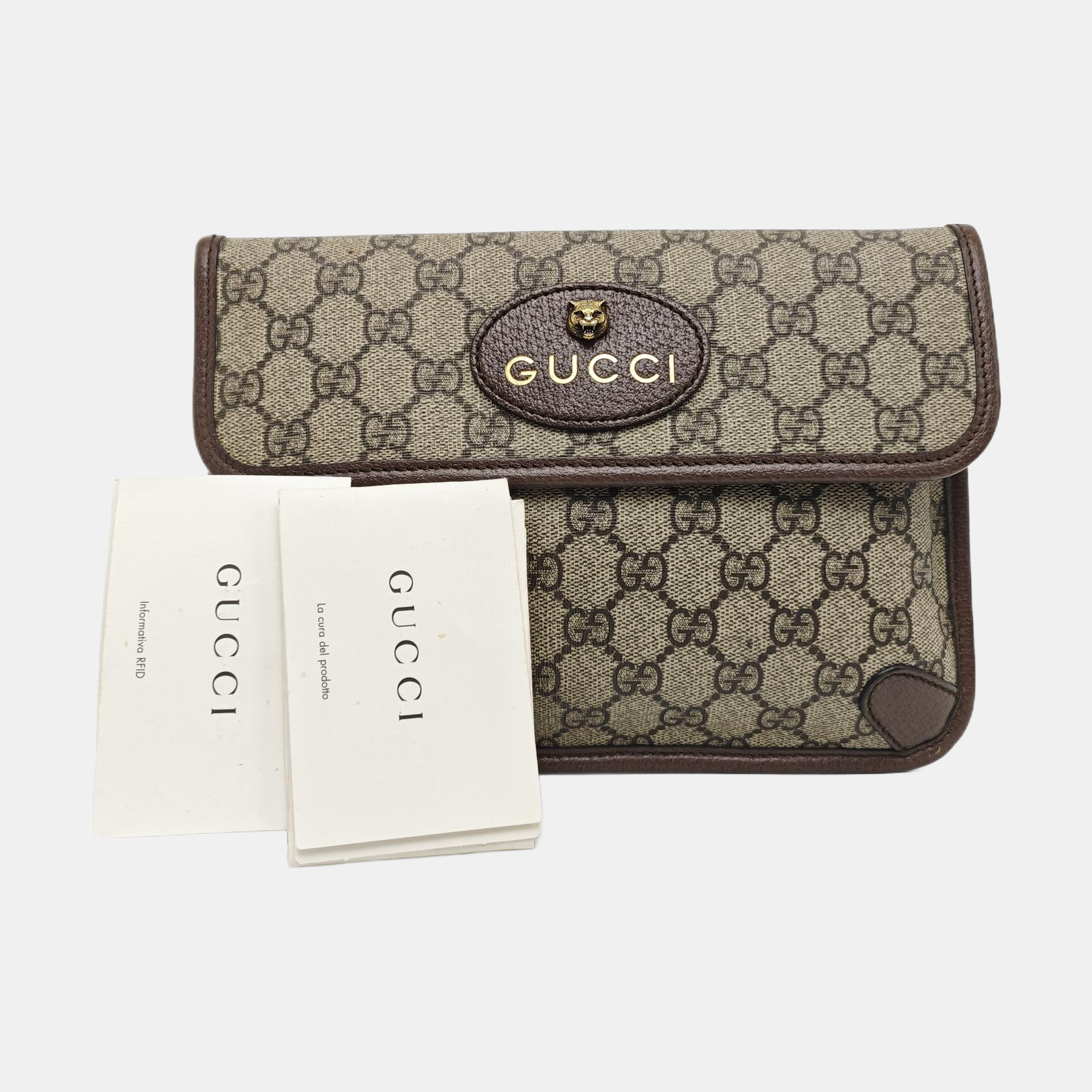 Neo Vintage Monogram Coated Canvas Beige