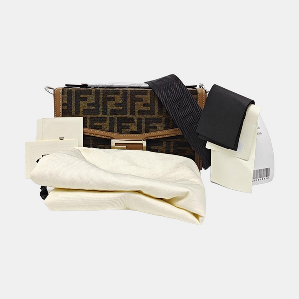 Baguette Mini Canvas Brown