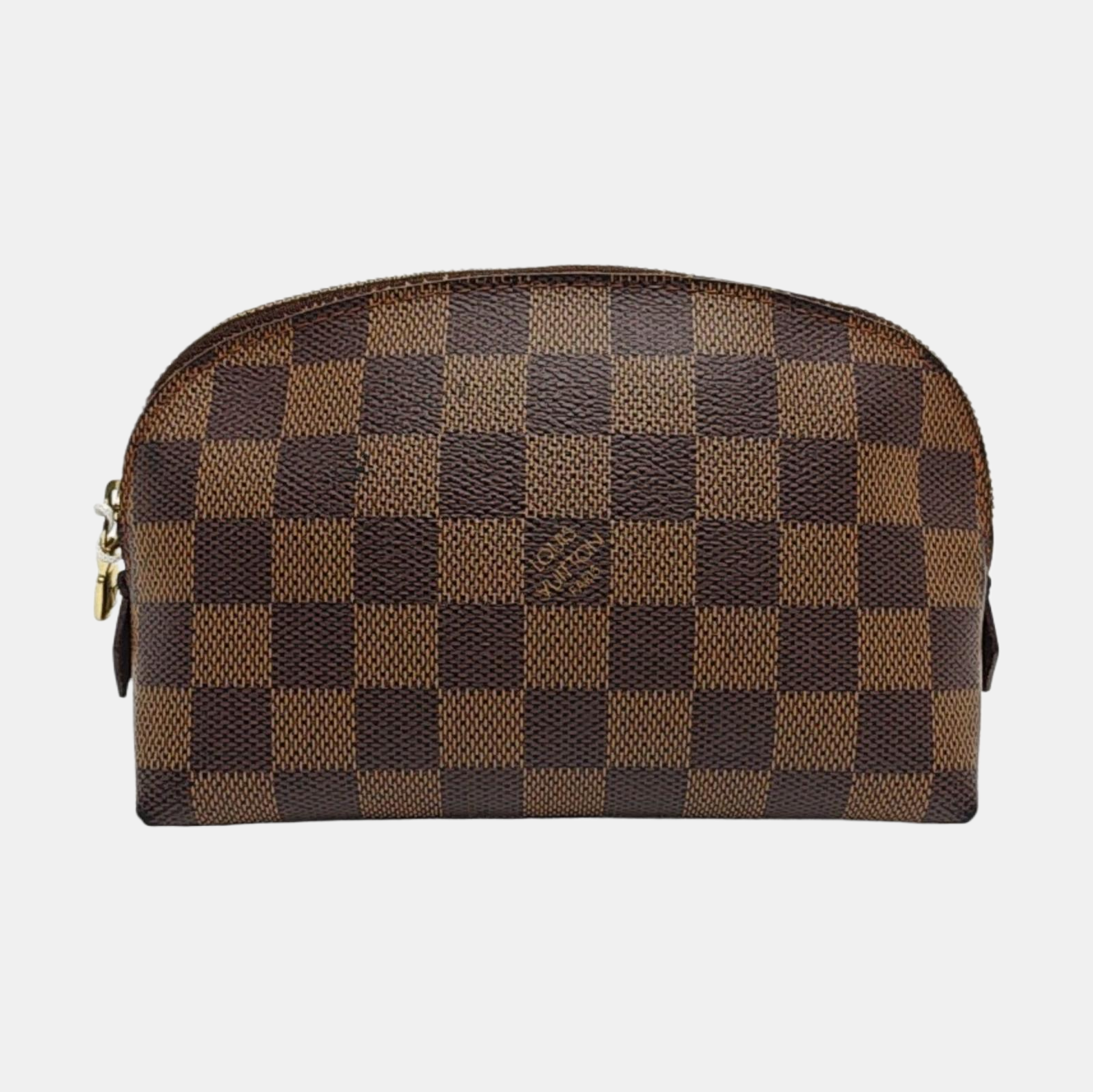 COSMETIC PM Damier Ebene Coated Canvas Brown