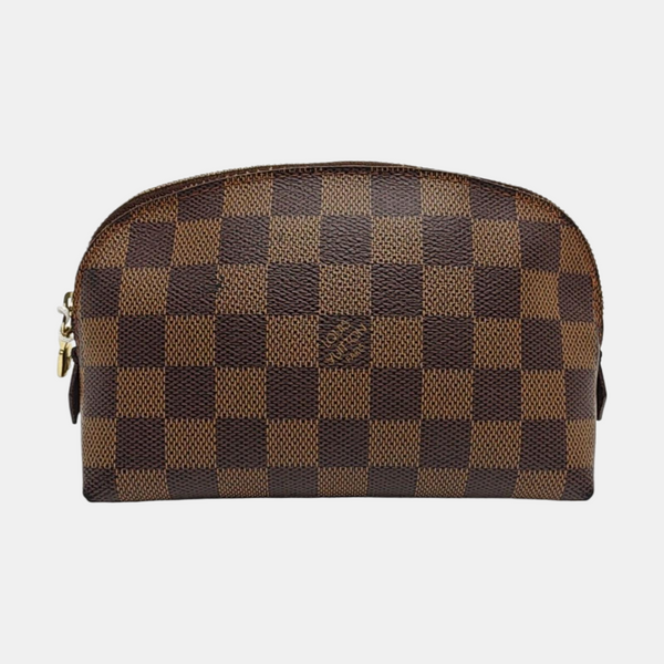 COSMETIC PM Damier Ebene Coated Canvas Brown