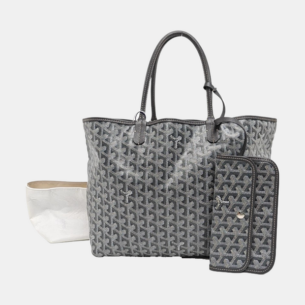 Saint Louis PM Coated Canvas Gray