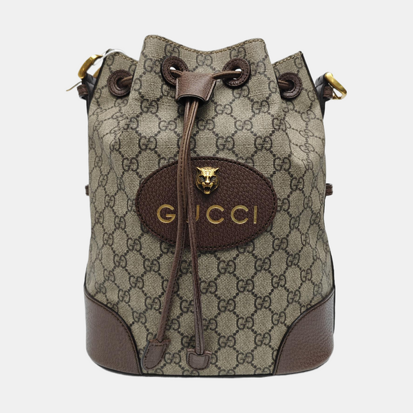 Neo Vintage Monogram Coated Canvas Black