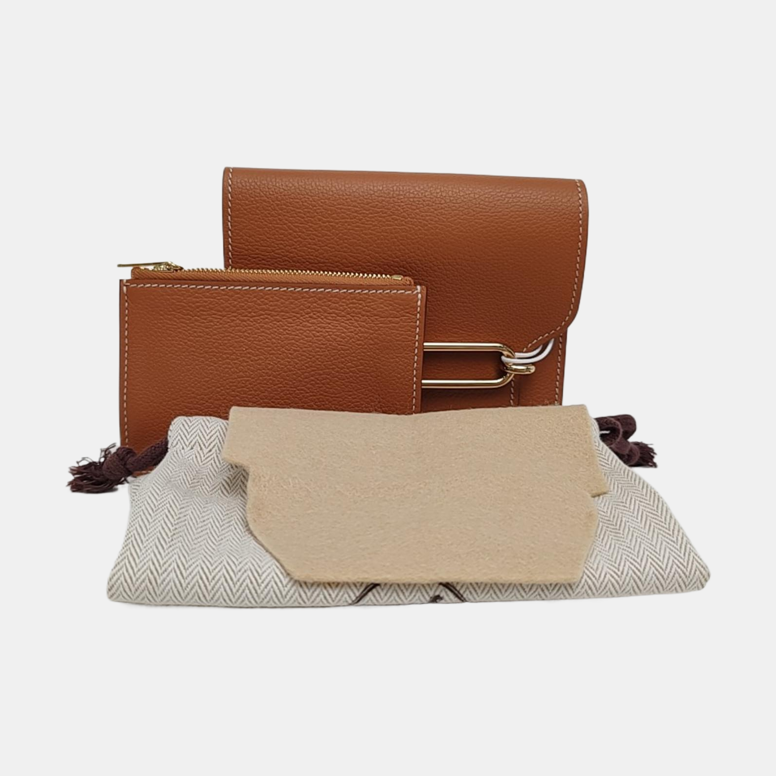 Cartera Roulis Slim Evercolor Marrón