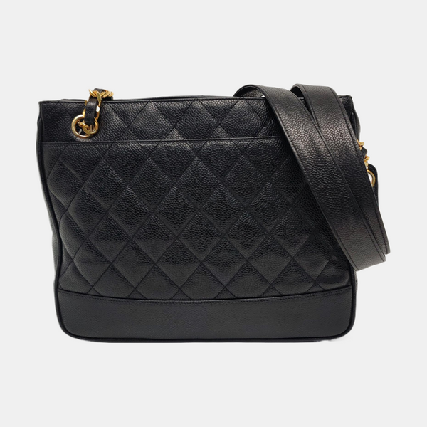 Quilted Calfskin Black