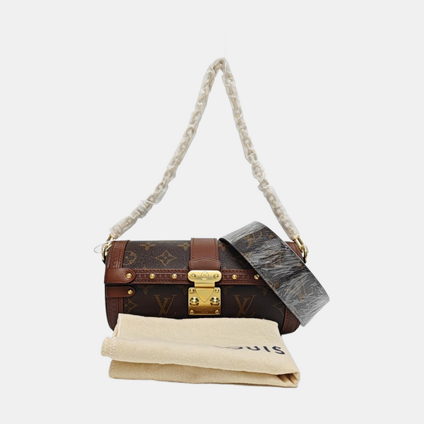 PAPILLON 19 Monogram Coated Canvas Brown