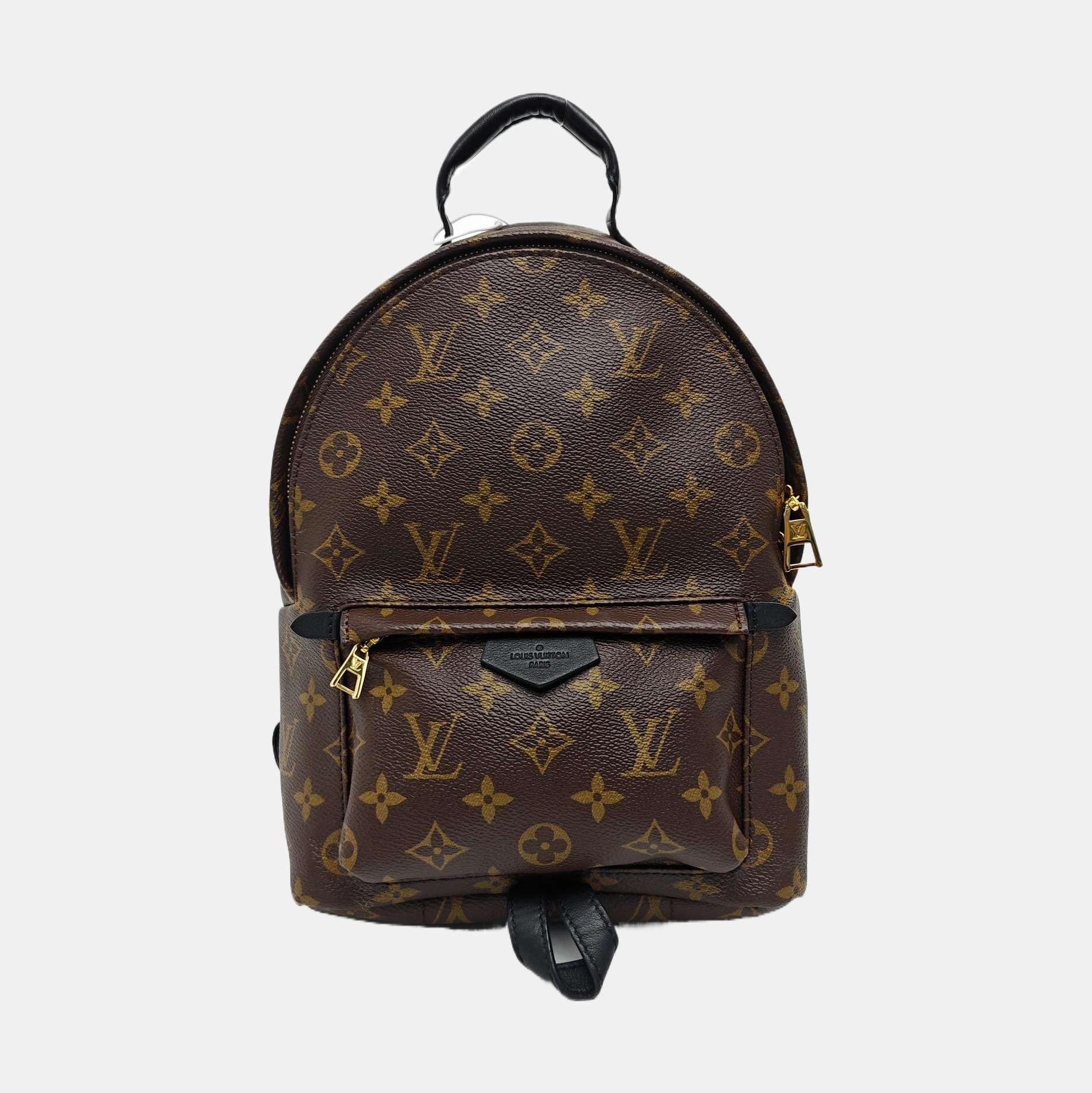 PALM SPRINGS PM Monogram Coated Canvas Brown
