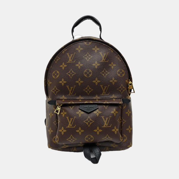 PALM SPRINGS PM Monogram Coated Canvas Brown