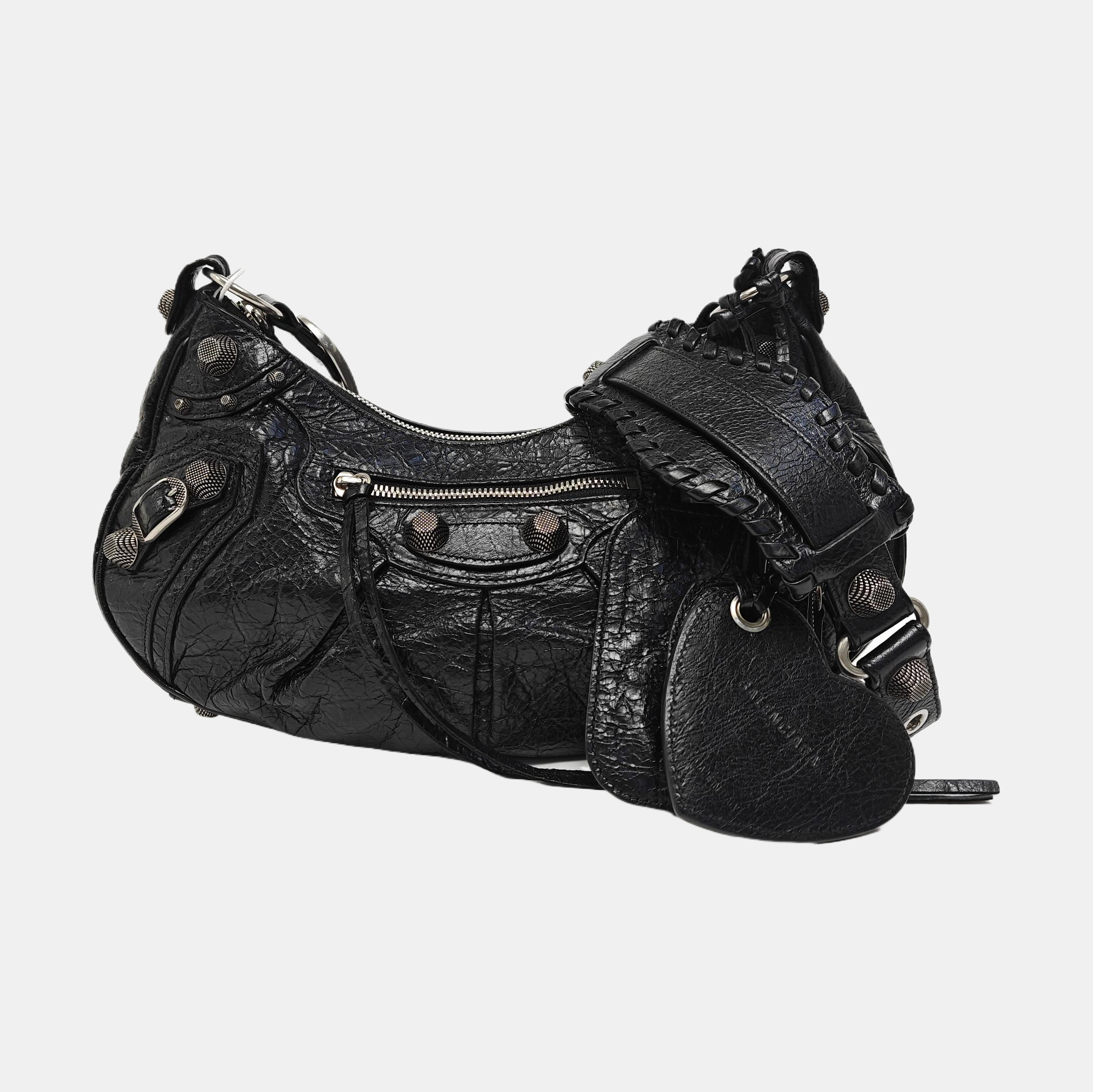 Le Cagole S Lambskin Black
