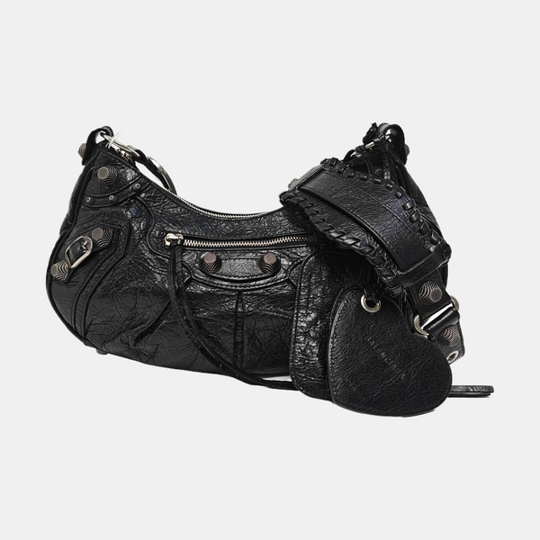 Le Cagole S Lambskin Black