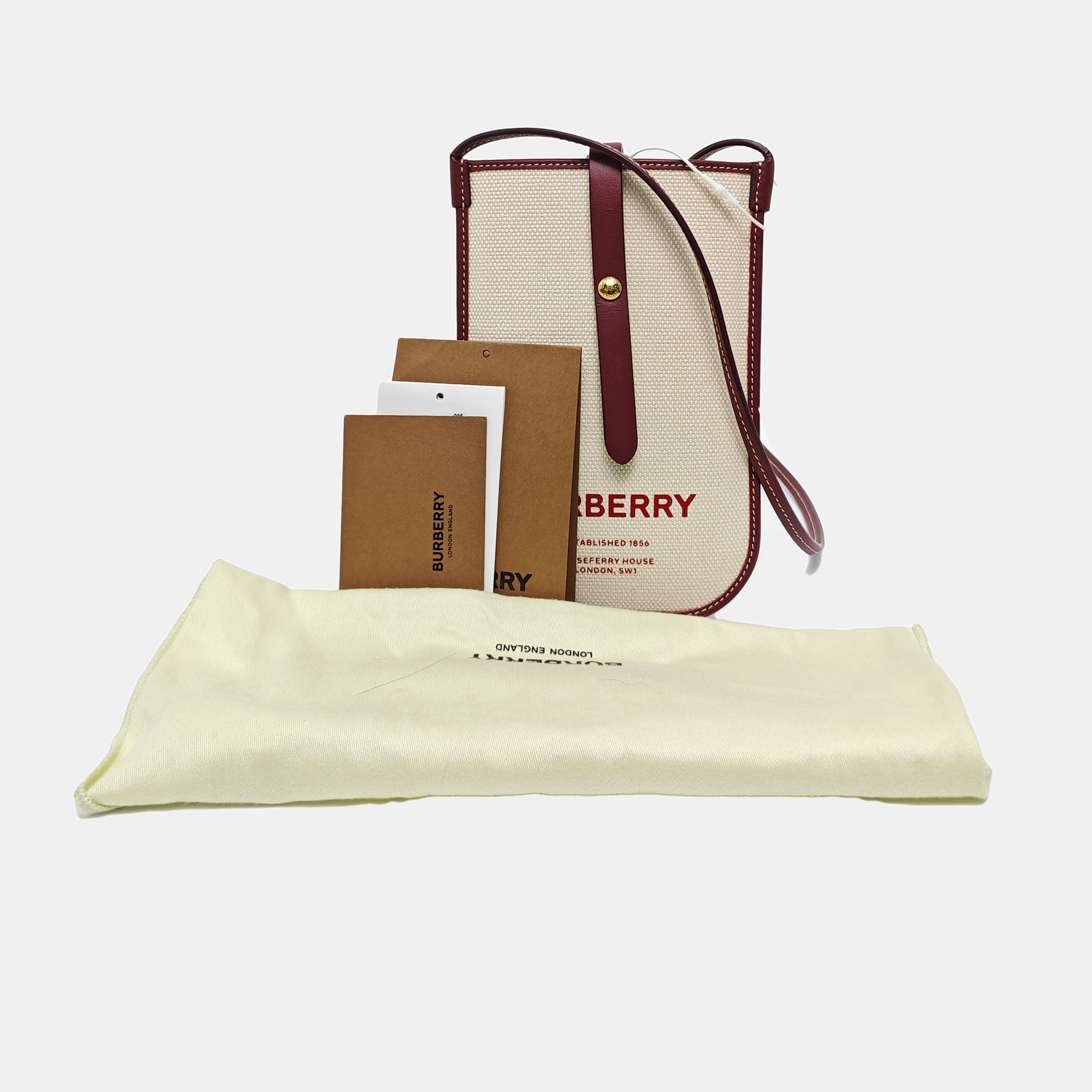 Canvas Crossbody Bag White