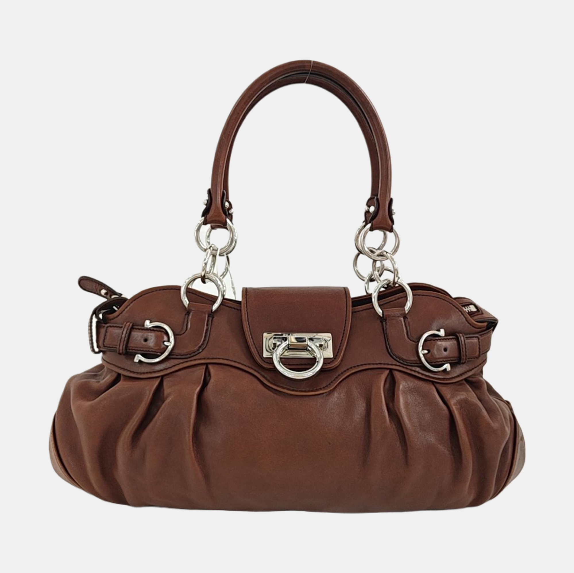 Marissa Lambskin Brown