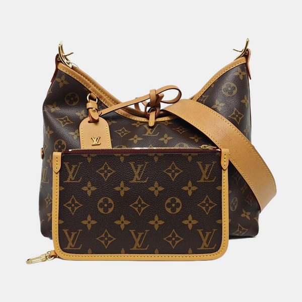 CARRYALL PM Monogram Coated Canvas Brown
