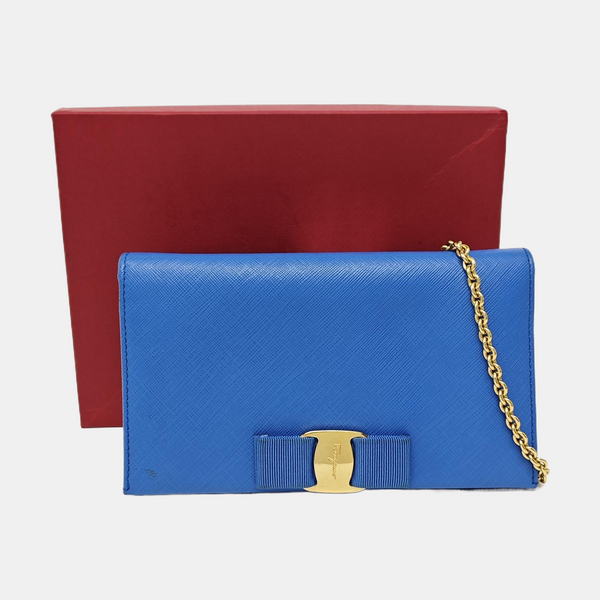 Ginny Calfskin Blue