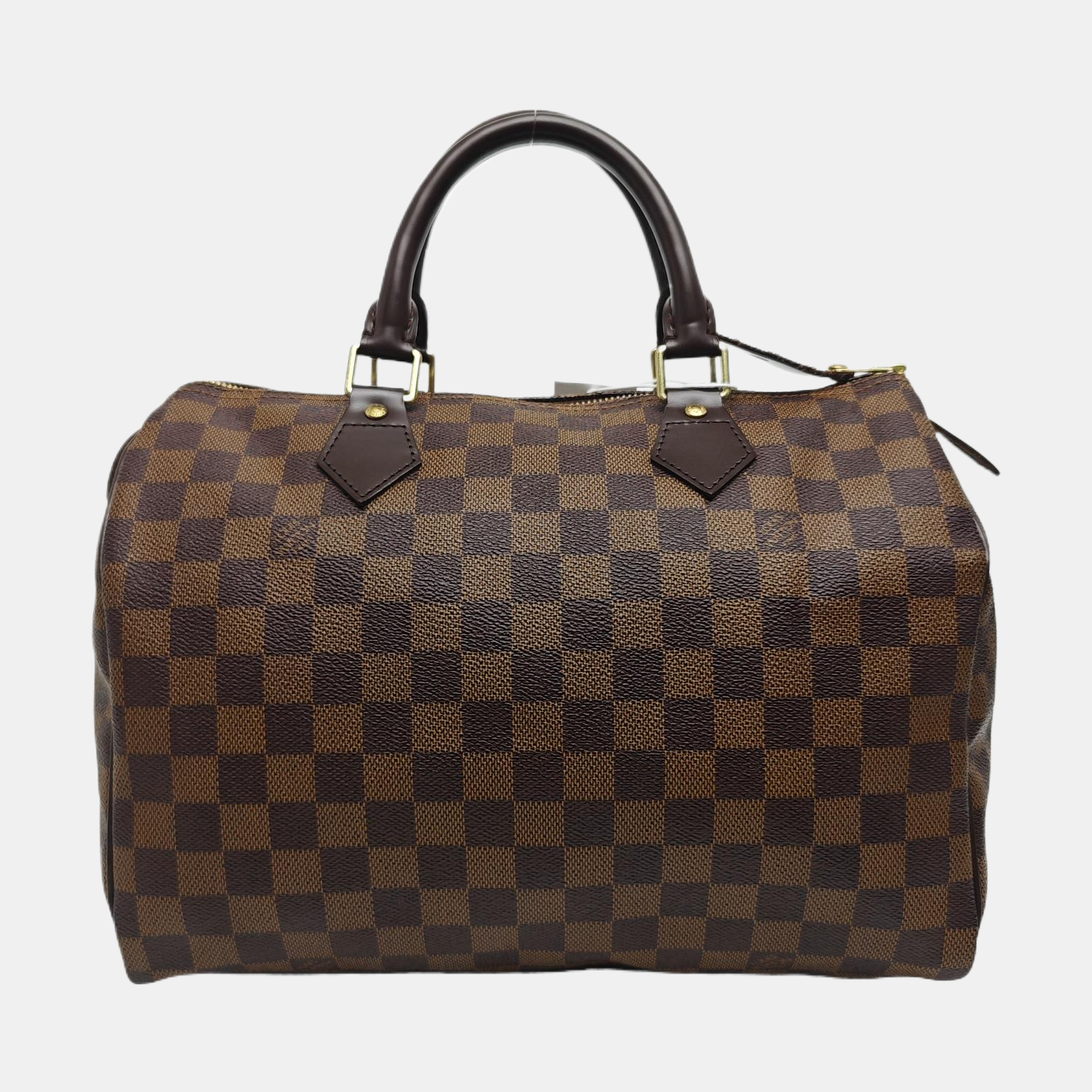 SPEEDY 30 Damier Ebene Coated Canvas Brown