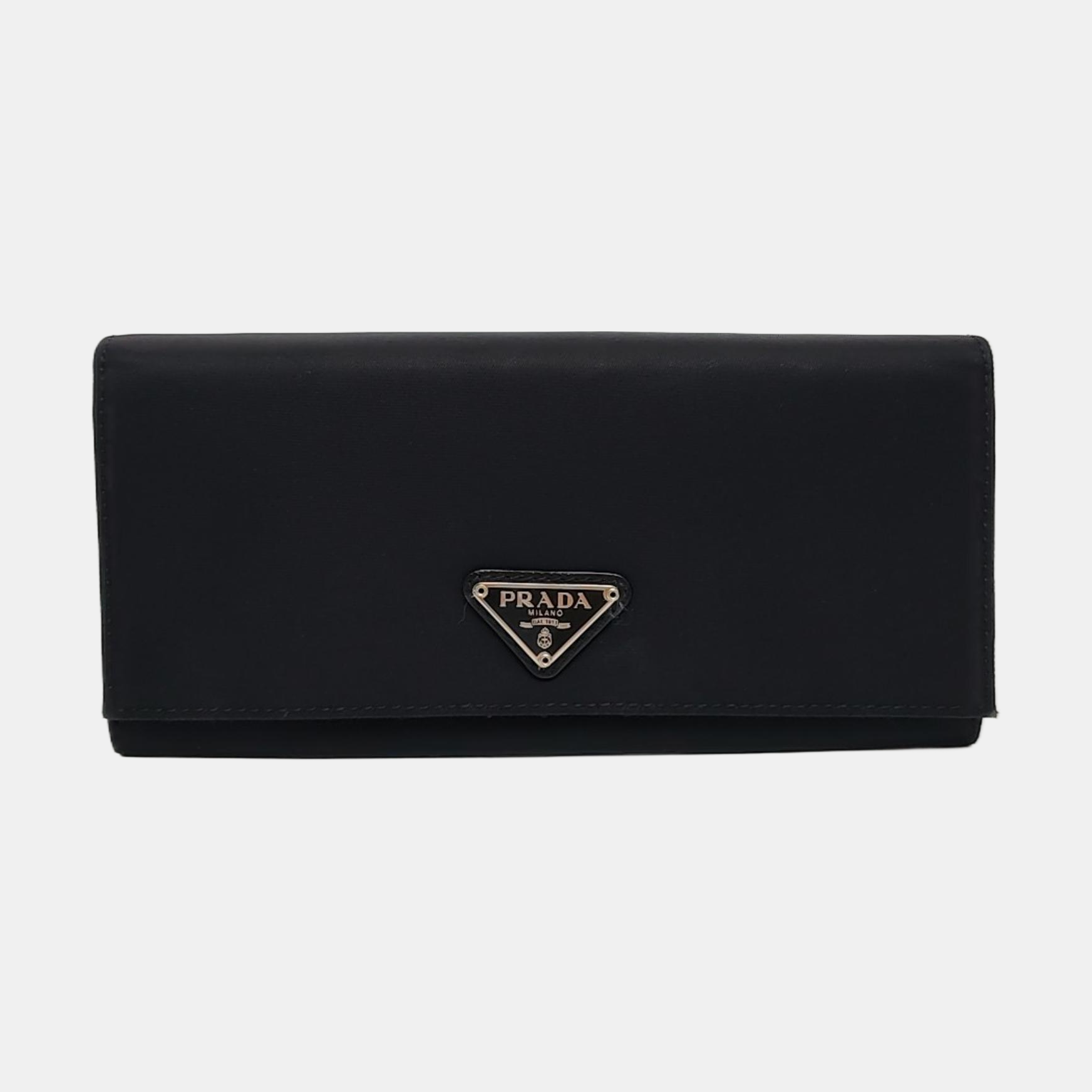 Nylon Wallet Black