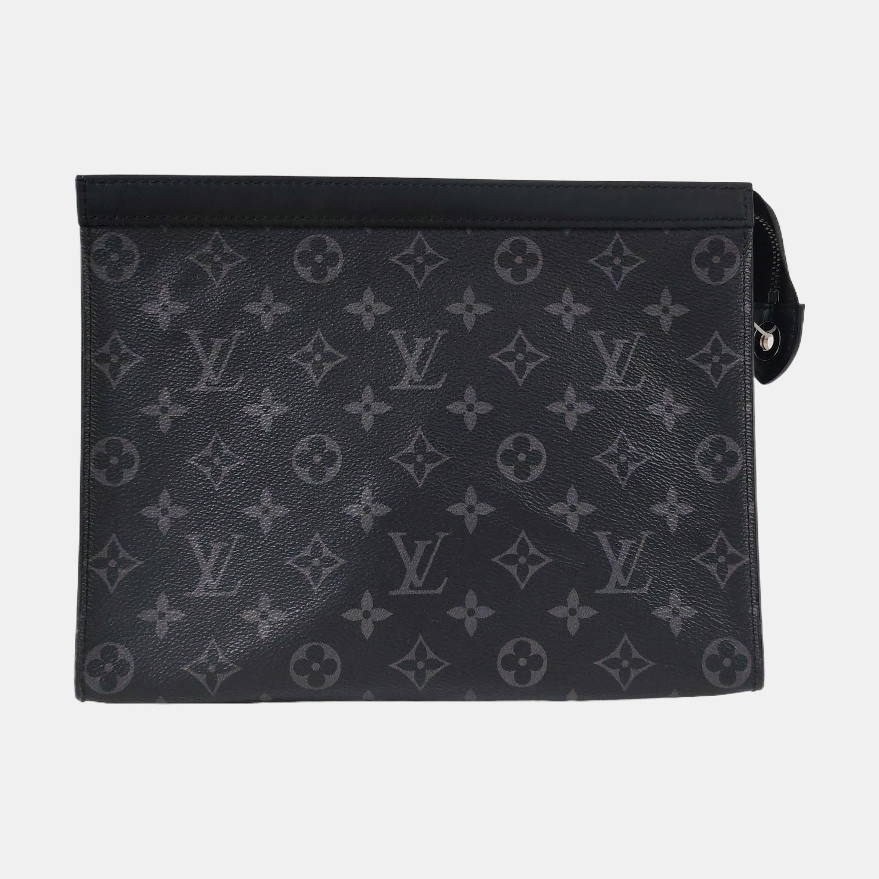 Pochette Voyag MM Monogram Coated Canvas Black