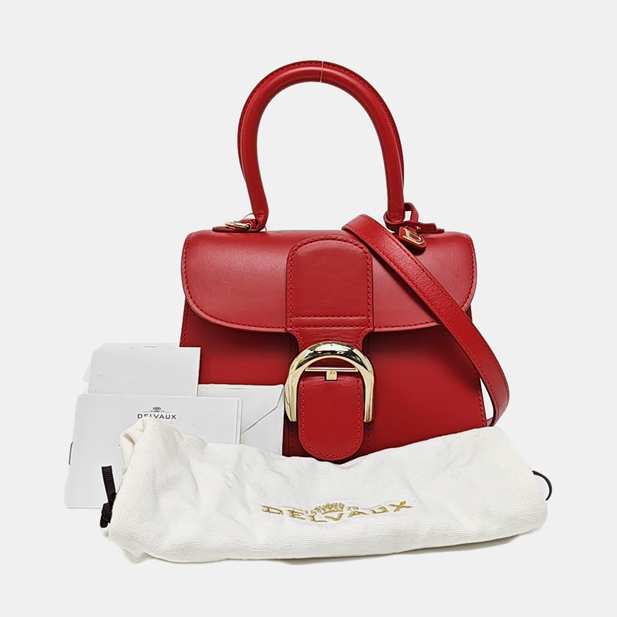 Brillant Mini Calfskin Red