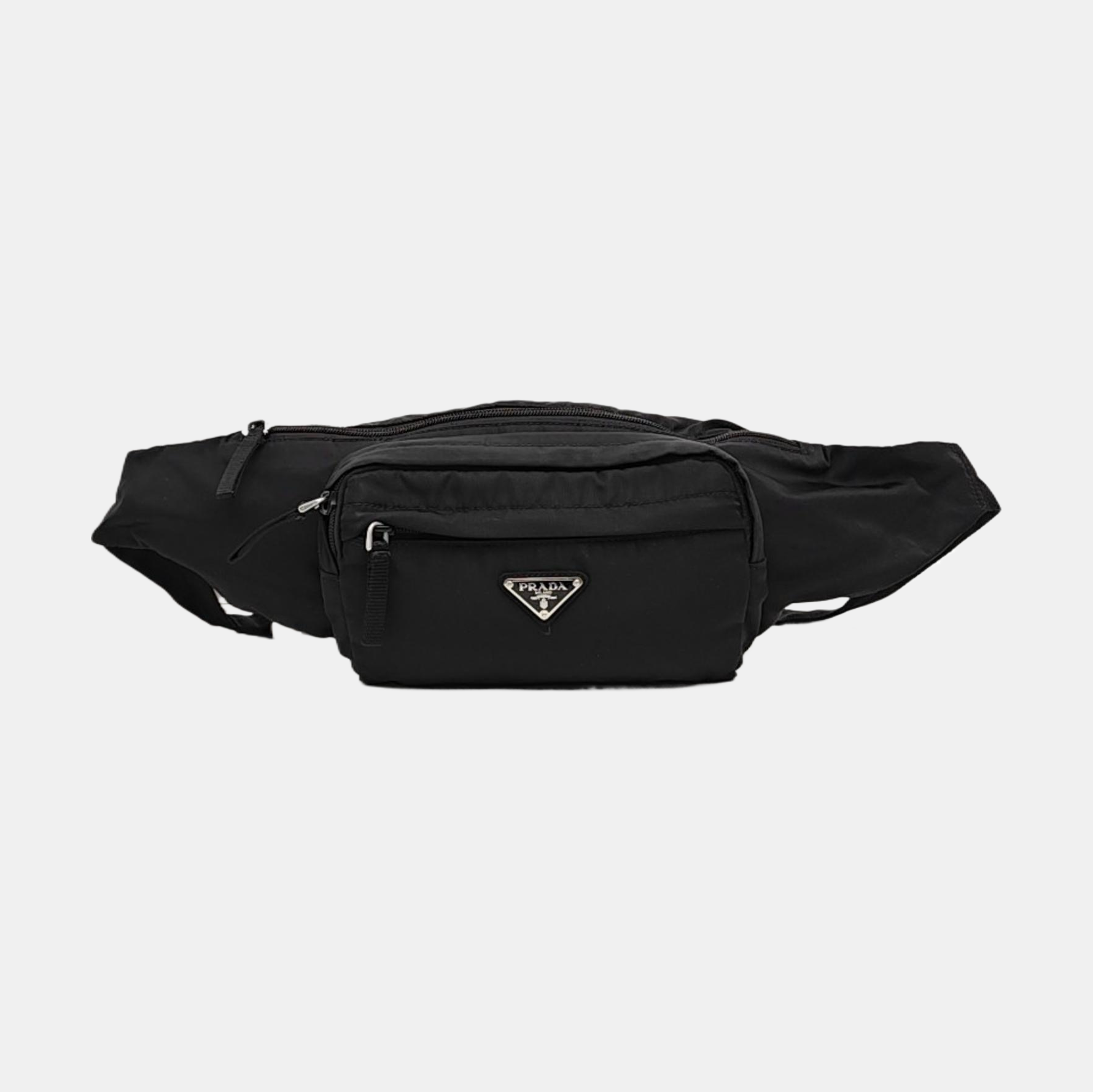 Nylon Belt Bag Black