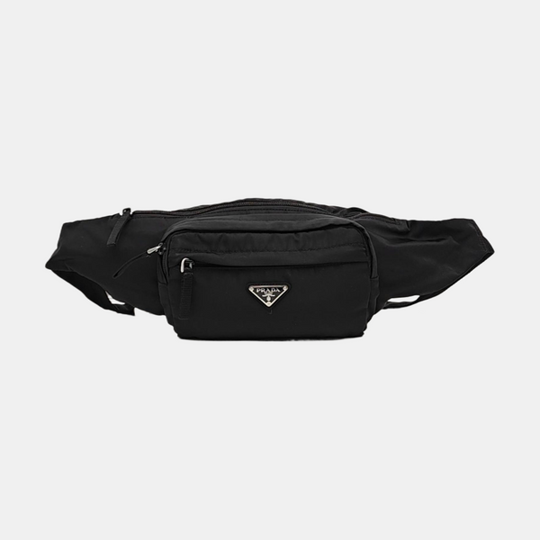 Nylon Belt Bag Black