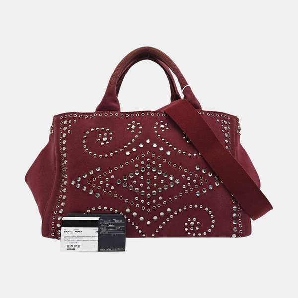 Denim Canvas Red