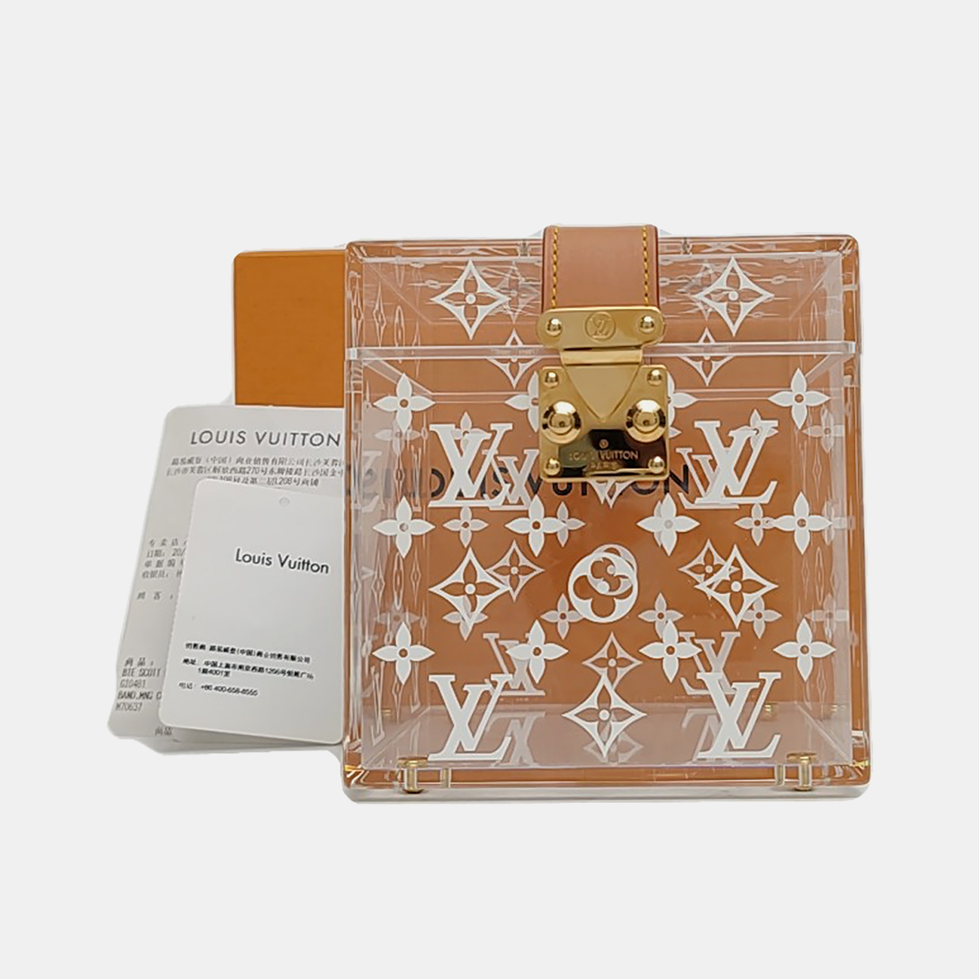 BOX SCOTT Monogram Special Material Clear