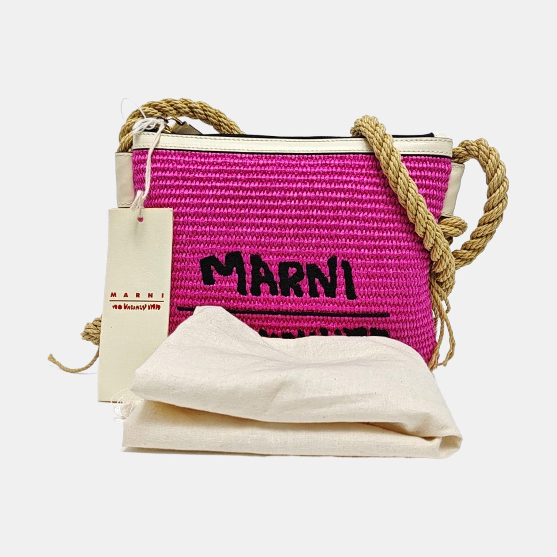 Canvas Shoulder Bag Pink
