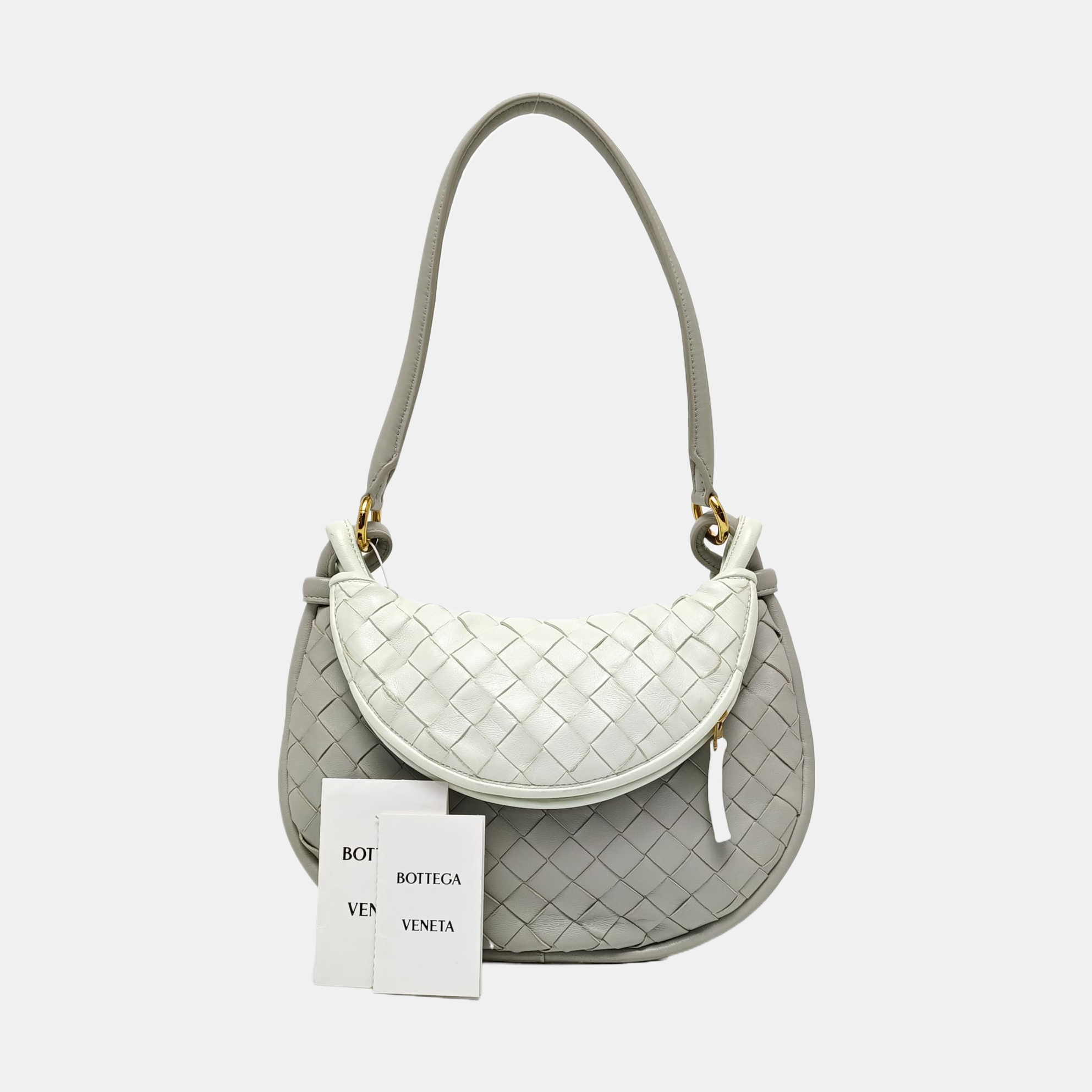 Gemelli Small Lambskin Gray