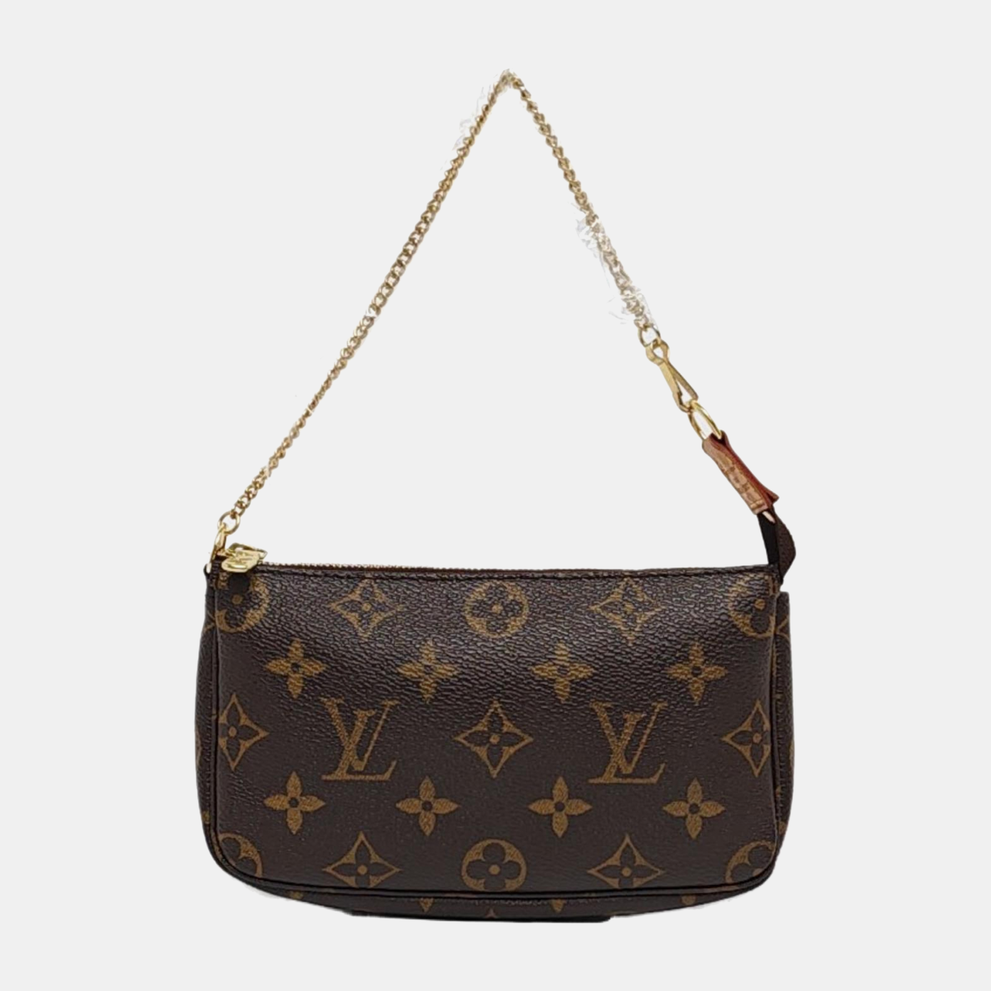 ACCESSOIRES Mini Monogram Coated Canvas Brown