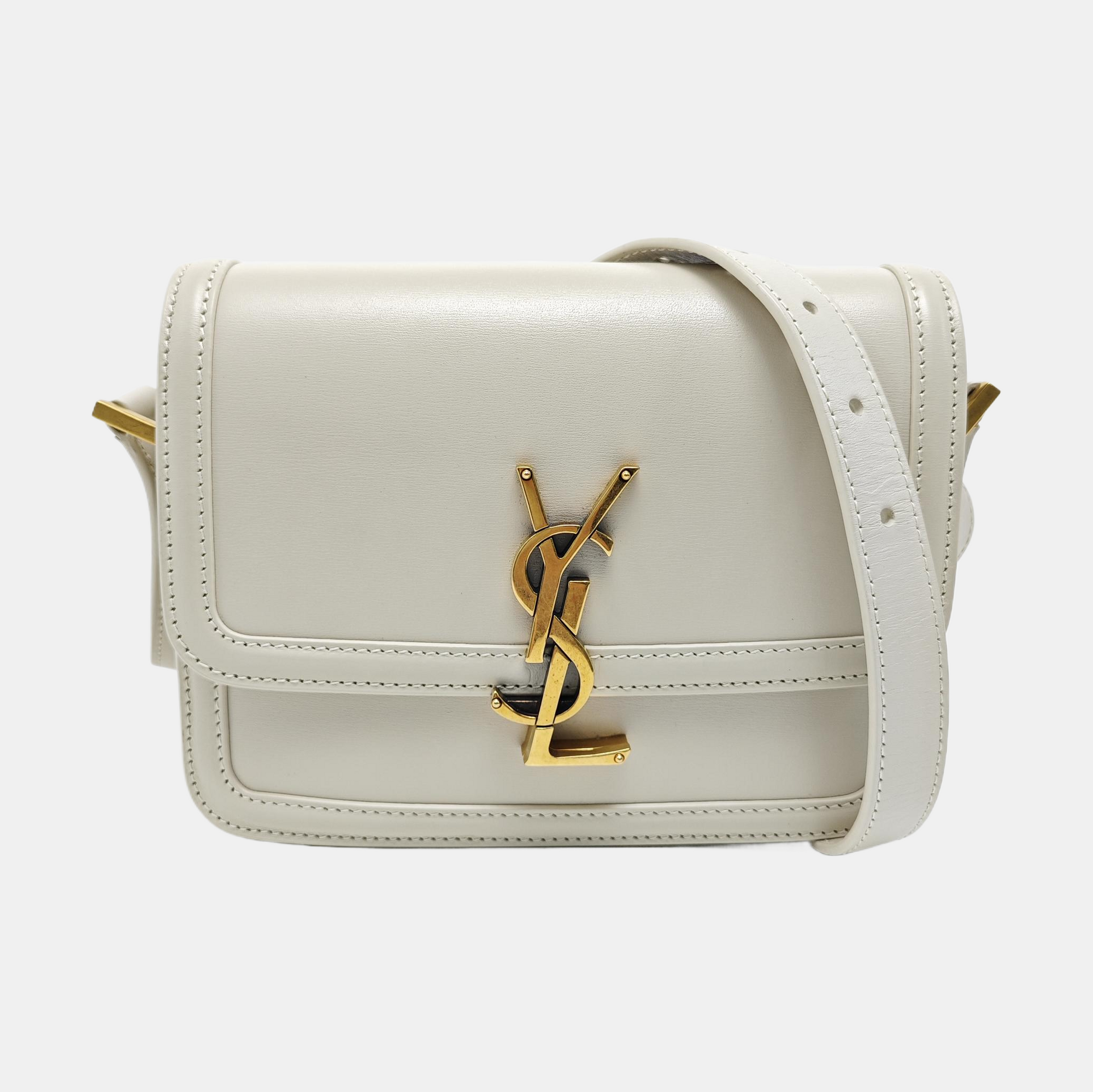 SOLFERINO Small Calfskin White